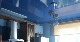Натяжной потолок на кухню Лесосибирск, цена от 6338 руб.